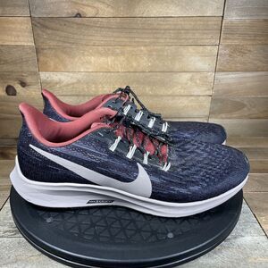 Nike Pegasus 36 Womens Size 9 Blue Black red Athletic Shoes Running